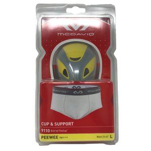 Mcdavid Peewee Cup and Support for ages 4-6 Size Regular Brief